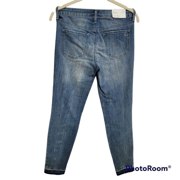 JESSICA‎ SIMPSON Kiss-Me Ankle Skinny Jeans SIZE 26 - Picture 3 of 14